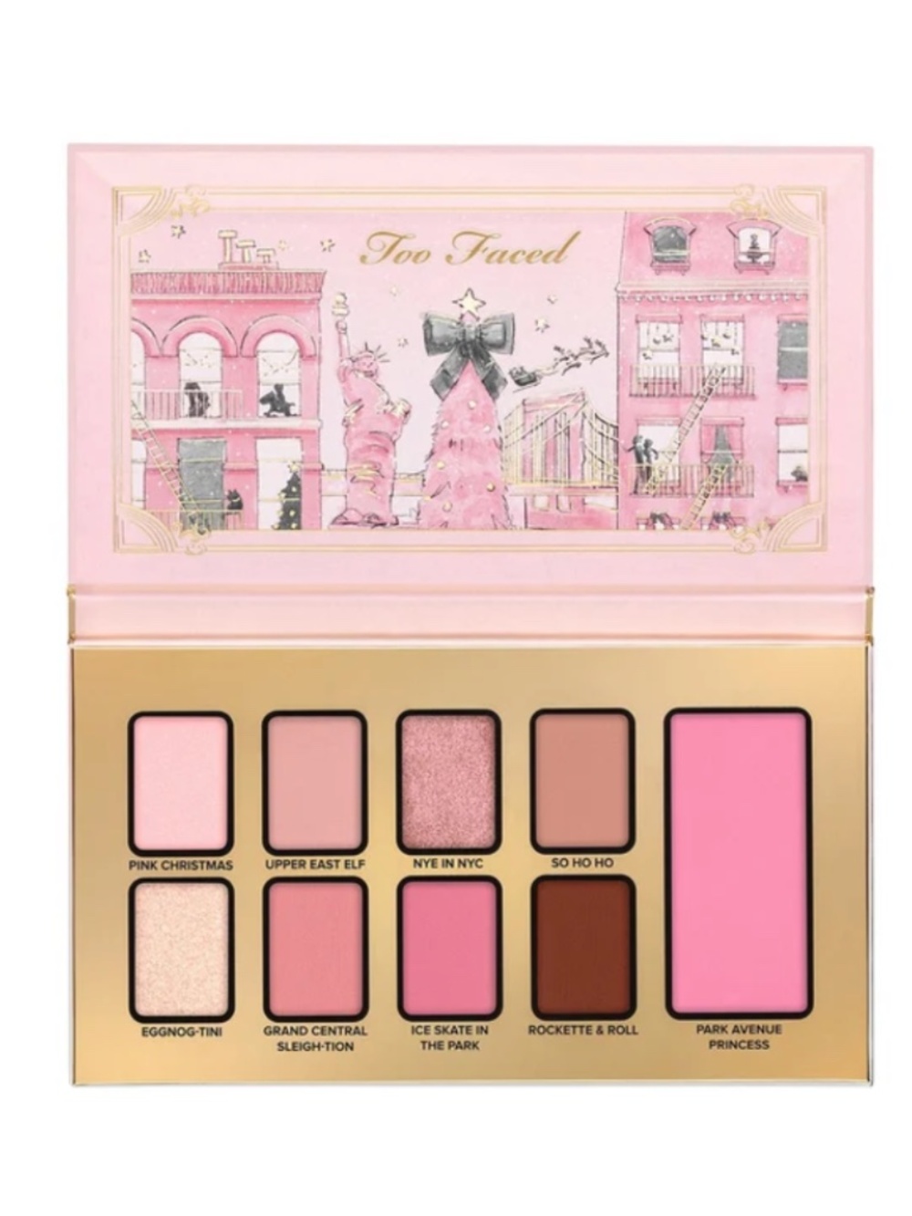 New! Toofaced Christmas In New York Palette Eyeshadow Palette